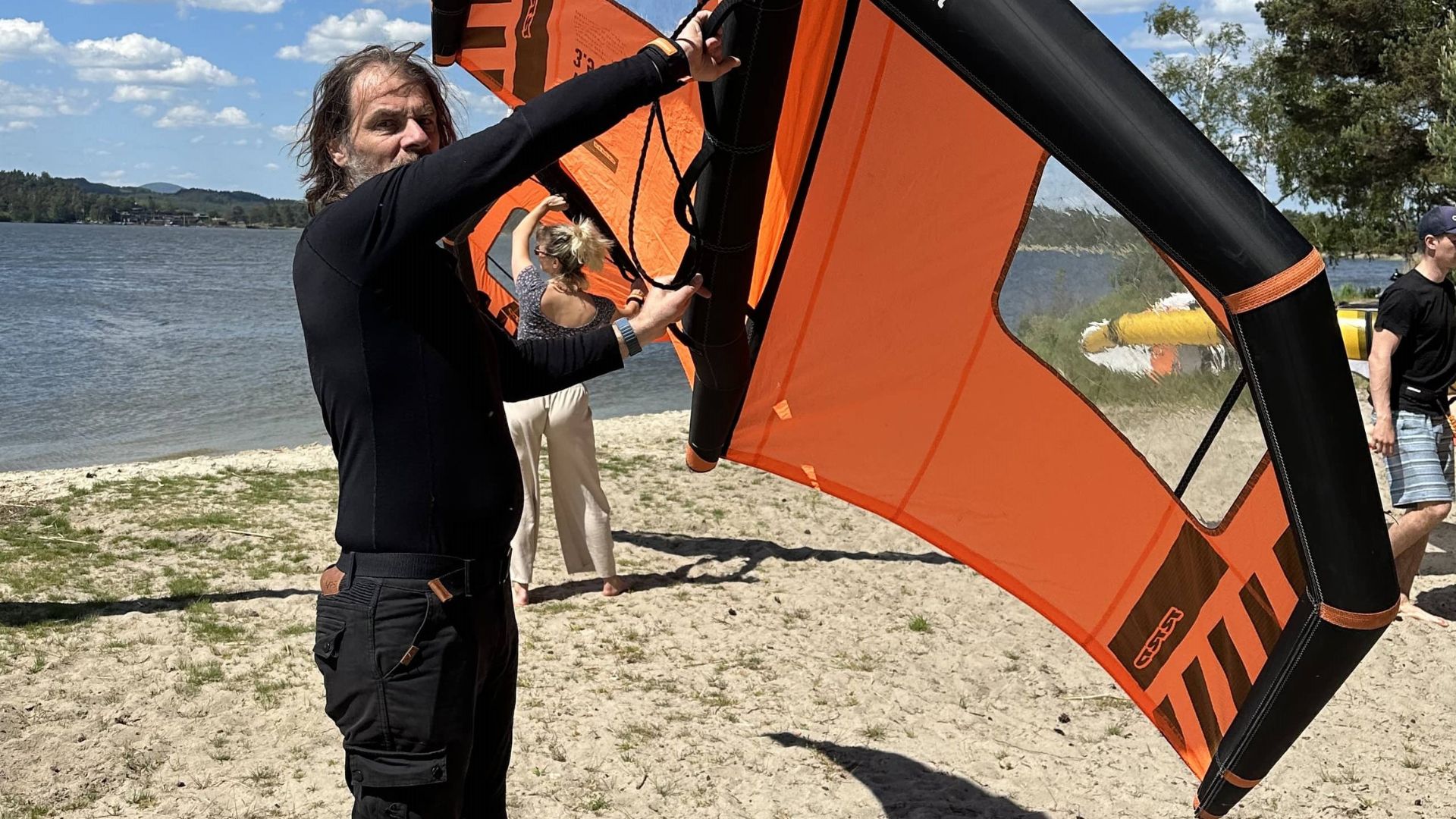 2 Macháč 8.5 - wingfoiling kurz praha machovo jezero